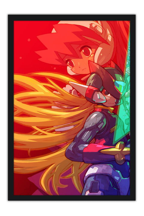 Poster Mega Man - ZX - Games