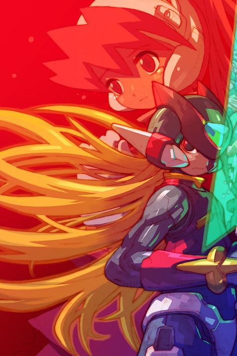 Poster Mega Man - ZX - Games