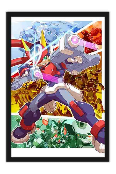 Poster Mega Man - ZX - Games