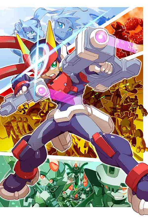 Poster Mega Man - ZX - Games