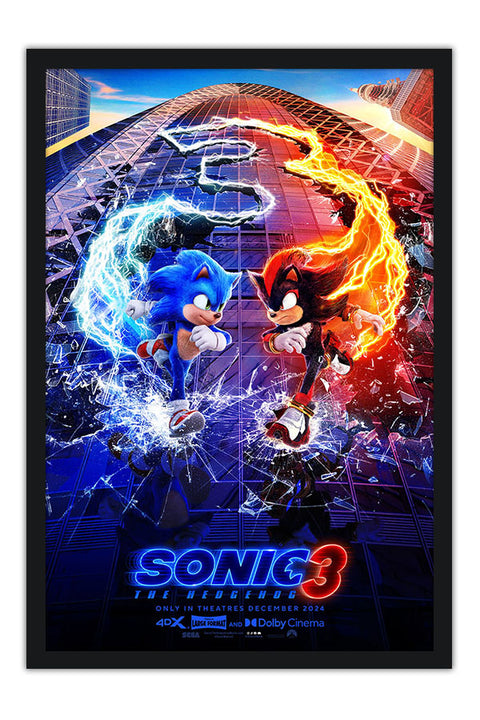 Poster Sonic 3 - Filmes