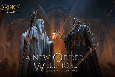 Poster The Lord Of The Rings Rise To War - Games