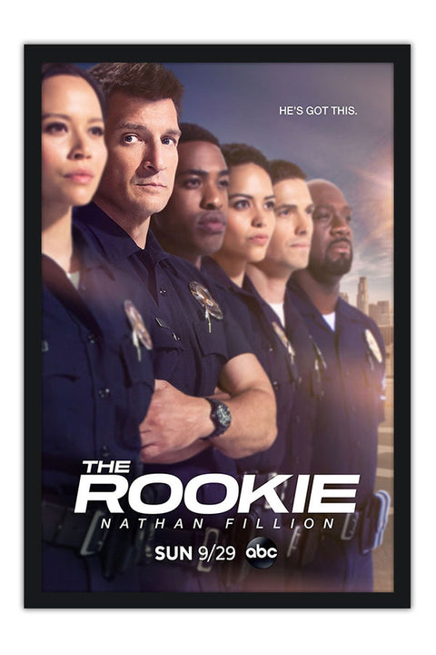 Poster The Rookie - Séries