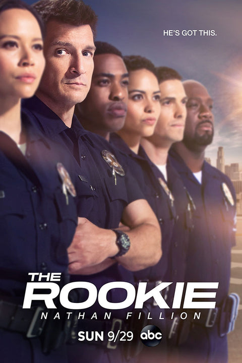 Poster The Rookie - Séries