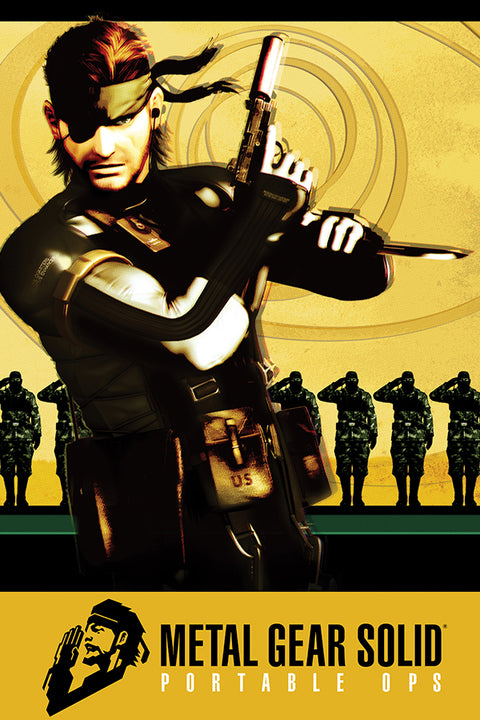 Poster Metal Gear Solid - Games