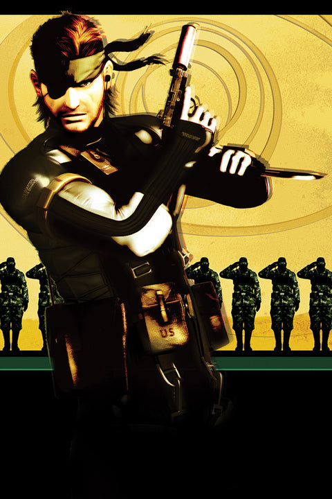 Poster Metal Gear Solid - Games