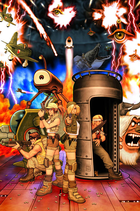 Poster Metal Slug - Games