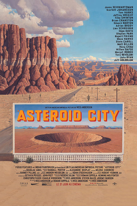 Poster Asteroid City - Wes Anderson - Filmes