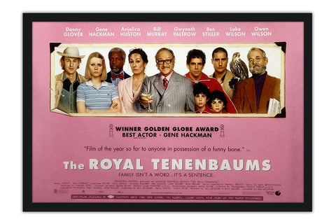 Poster The Royal Tenenbaums - Os Excentricos Tenenbaums - Wes Anderson - Filmes