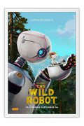 Poster Wild Robot - Robô Selvagem - Animacao - Filmes