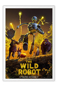 Poster Wild Robot - Robô Selvagem - Animacao - Filmes
