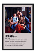 Poster Friends - Estilo Fotografia Vintage - Séries