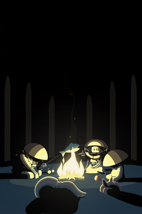 Poster Mini Ninjas - Games