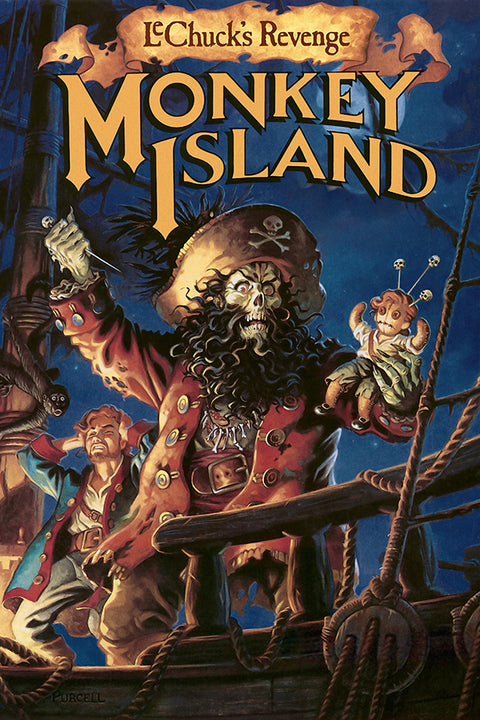 Poster Monkey Island Le Chuck's Revenge - Games