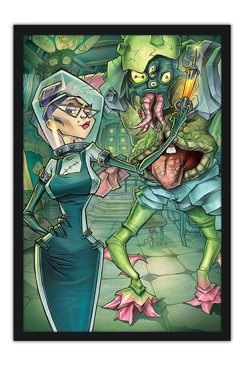 Poster Monster Lab - Games