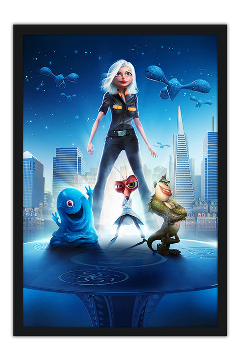 Poster Monsters Vs. Aliens - Games