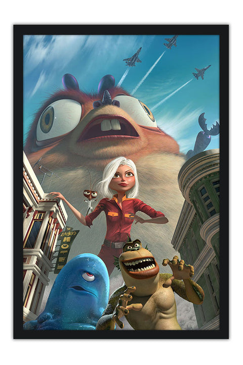 Poster Monsters Vs. Aliens - Games