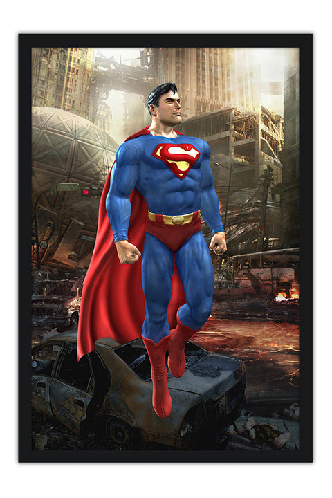 Poster Mortal Kombat Vs. DC Universe - Superman - Games