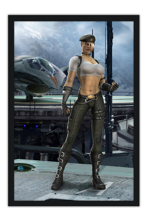Poster Mortal Kombat Vs. DC Universe - Sonya Blade - Games