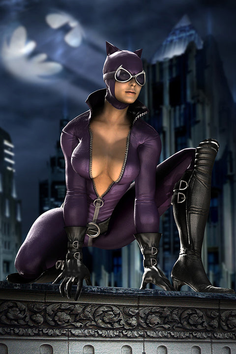 Poster Mortal Kombat Vs. DC Universe - Catwoman - Games