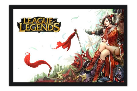 Poster League Of Legends Lol Akali - Games