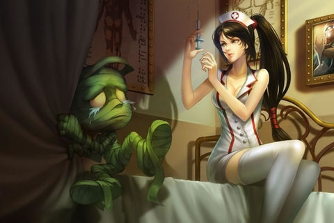 Poster League Of Legends Lol Akali - Games
