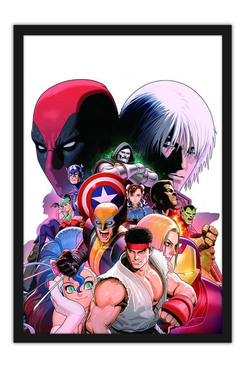 Poster Marvel Vs. Capcom - Games
