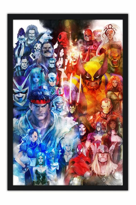 Poster Marvel Vs. Capcom - Games