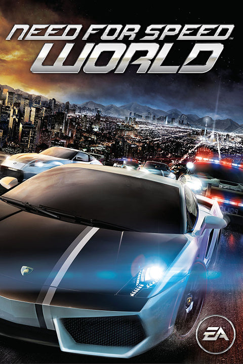 Poster Need For Speed - World Online - Games