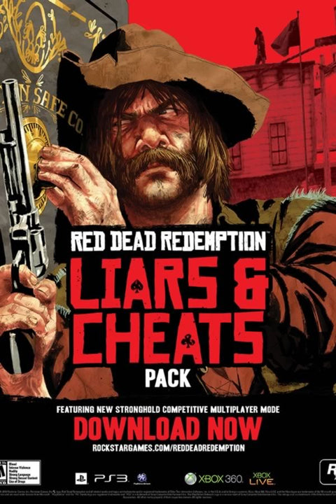 Poster Red Dead Redemption - Liars and Cheats - Games
