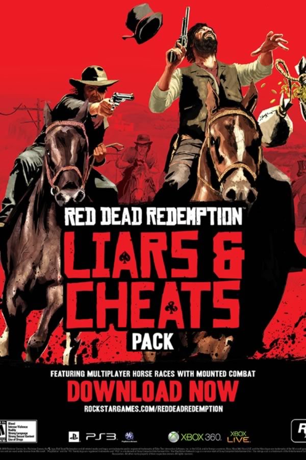 Poster Red Dead Redemption - Liars and Cheats - Games