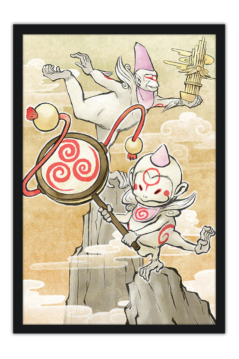 Poster Okamiden Sakigami - Games