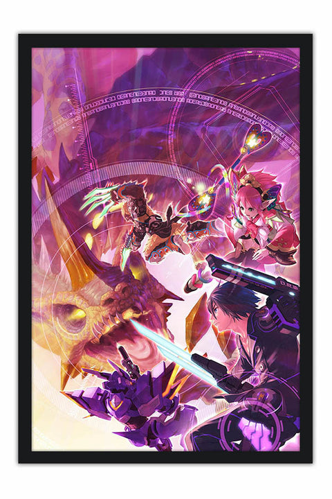 Poster Phantasy Star Portable - Games