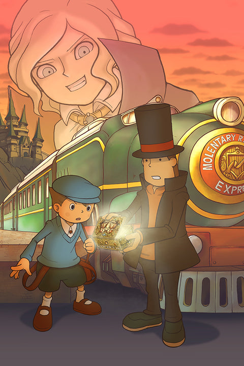 Poster Professor Layton and the Diabolical - Games