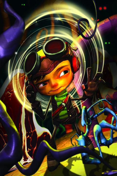 Poster Psychonauts - Games