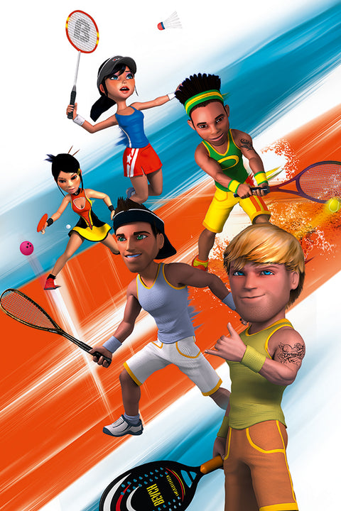 Poster Racquet Sports - Games