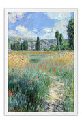 Poster Monet - Chemin Dans Lîle Saint Martin - Caminho Na Ilha de Saint Martin - Obras de Arte