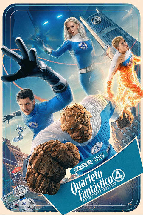 Poster Quarteto Fantastico - Fantastic Four - Filmes