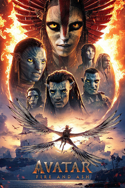 Poster  Avatar 3: Fogo e Cinzas - Avatar: Fire And Ash - Filmes