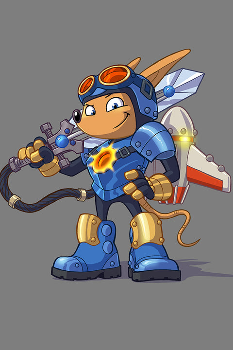 Poster Rocket Knight - Games