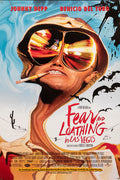 Poster Fear And Loathing In Las Vegas - Medo e Delirio - Vintage - Filmes