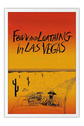 Poster Fear And Loathing In Las Vegas - Medo e Delirio - Vintage - Filmes
