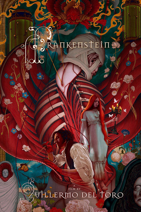 Poster  Frankenstein - Guillermo Del Toro - Terror - Filmes