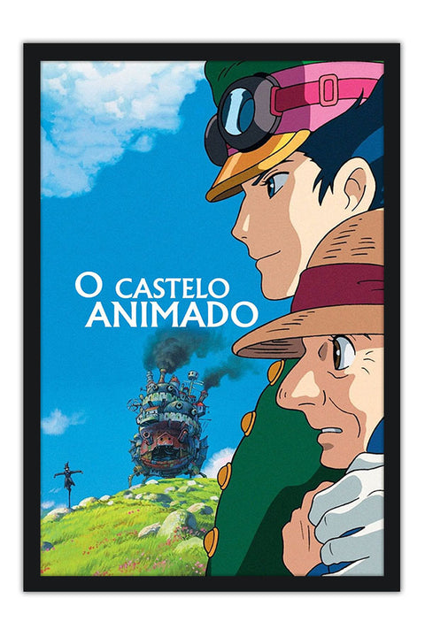 Poster O Castelo Animado - Estudio Ghibli - Filmes