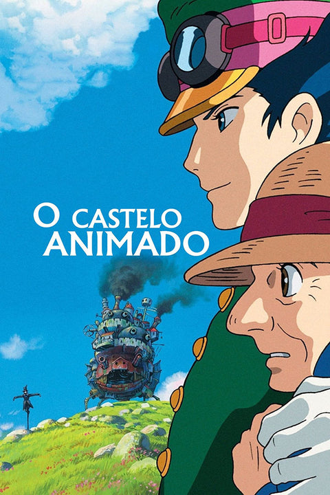 Poster O Castelo Animado - Estudio Ghibli - Filmes