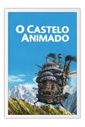 Poster O Castelo Animado - Estudio Ghibli - Filmes