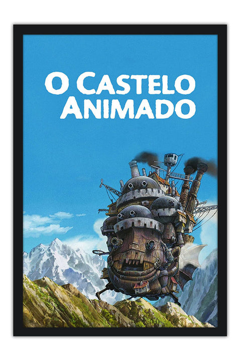 Poster O Castelo Animado - Estudio Ghibli - Filmes