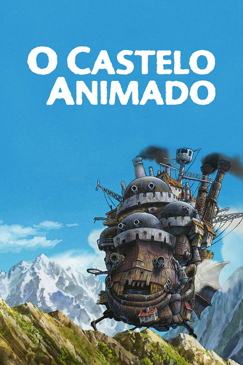 Poster O Castelo Animado - Estudio Ghibli - Filmes