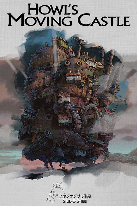 Poster O Castelo Animado - Estudio Ghibli - Filmes