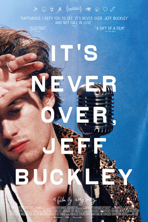 Poster It's Never Over, Jeff Buckley - Documentário